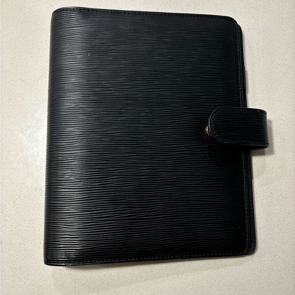 Cloth & Paper Contoured Leather Planner Half Letter